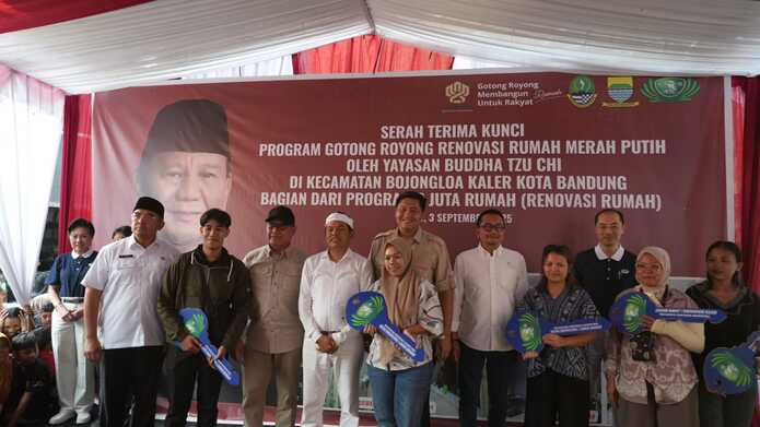 Kick Off Program Gotong Royong Renovasi Rumah Merah Putih, Wujudkan Hunian Layak dan Nyaman