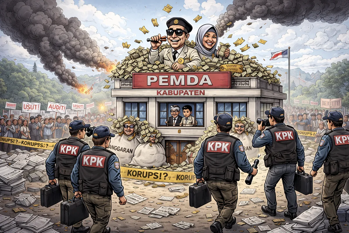 Akankah Kegaduhan di Kuningan Memicu Satgas Merah Putih (KPK) Turun Tangan?