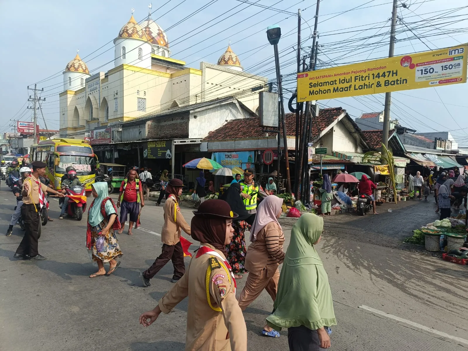 Antisipasi Lonjakan Arus Mudik, Polres Brebes Siagakan Tim Urai dan Petakan Titik Pasar Tumpah