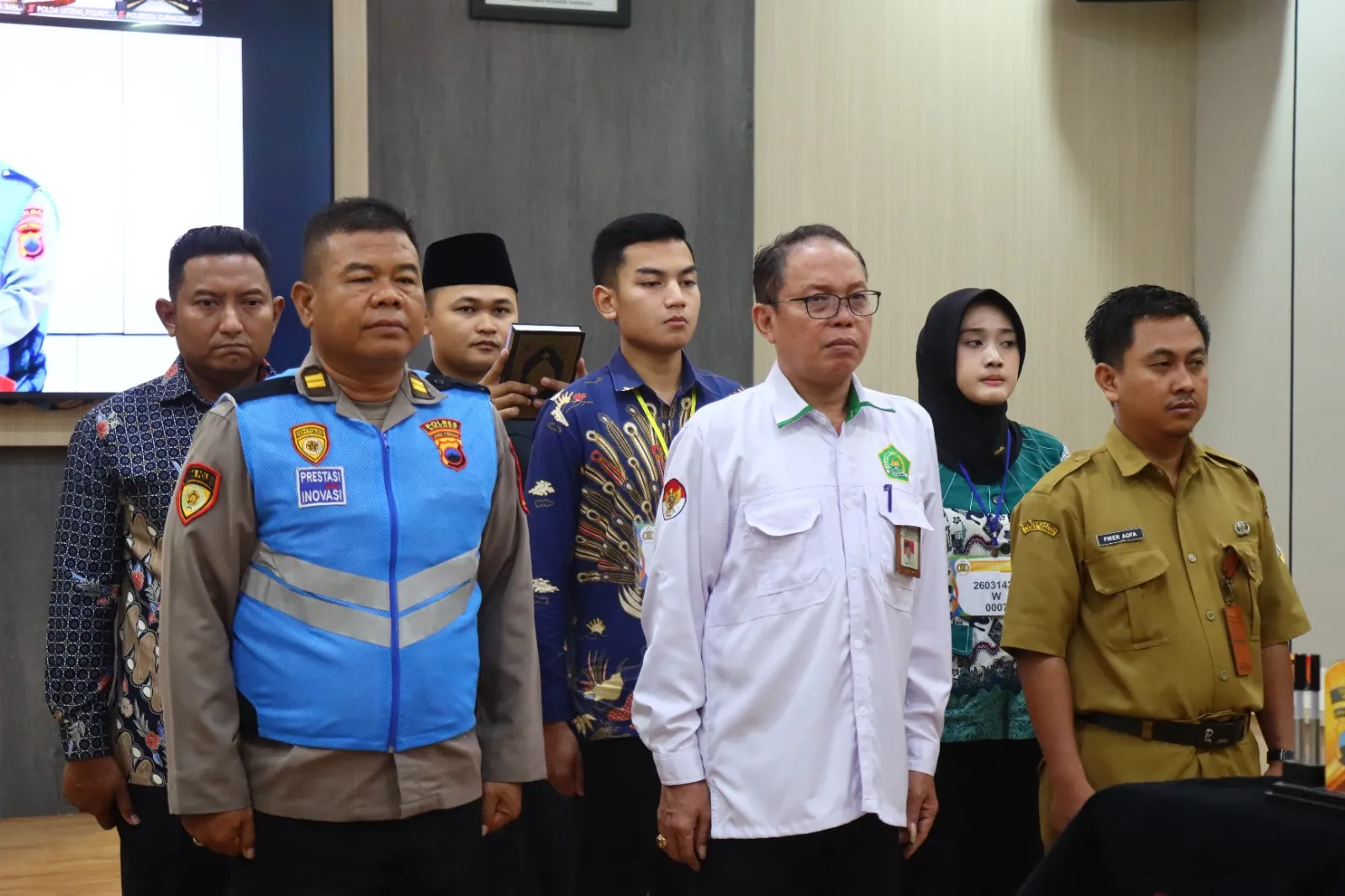 Jamin Rekrutmen Bersih, Polres Brebes Gelar Pengambilan Sumpah dan Pakta Integritas Penerimaan Polri 2026