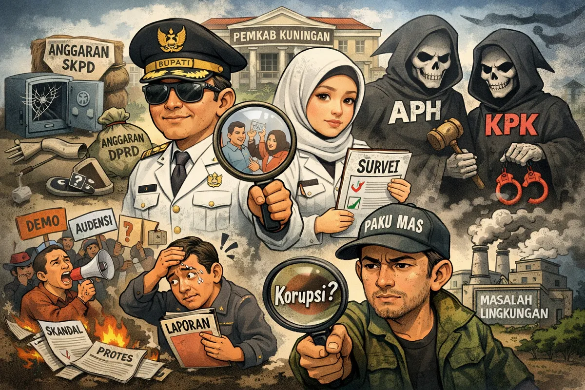 PAKU MAS Soroti Minimnya Transparansi Anggaran, Isu Kuningan Disebut Kerap Berujung ke APH