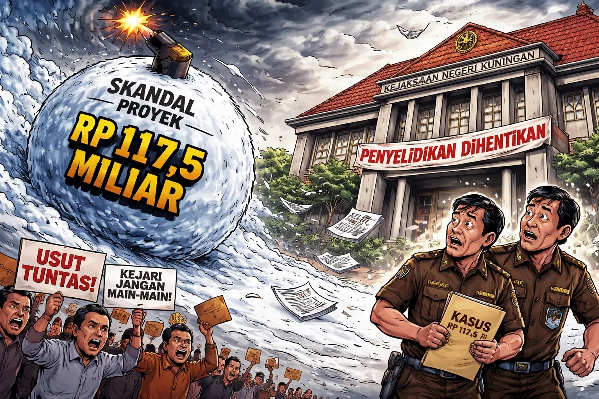 Penanganan Kasus Kuningan Caang Mandek, Penghentian Dinilai “Bom Salju”