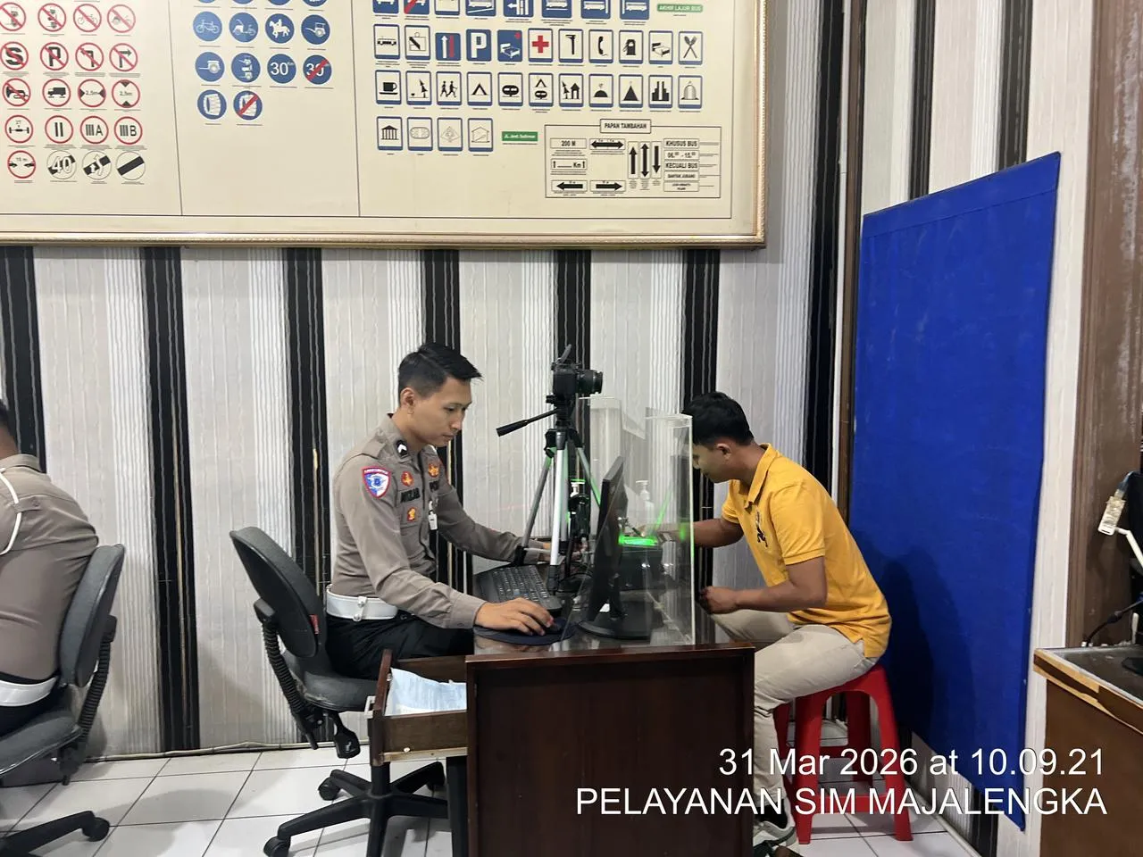 Sat Lantas Polres Majalengka Berikan Layanan SIM yang Cepat dan Transparan