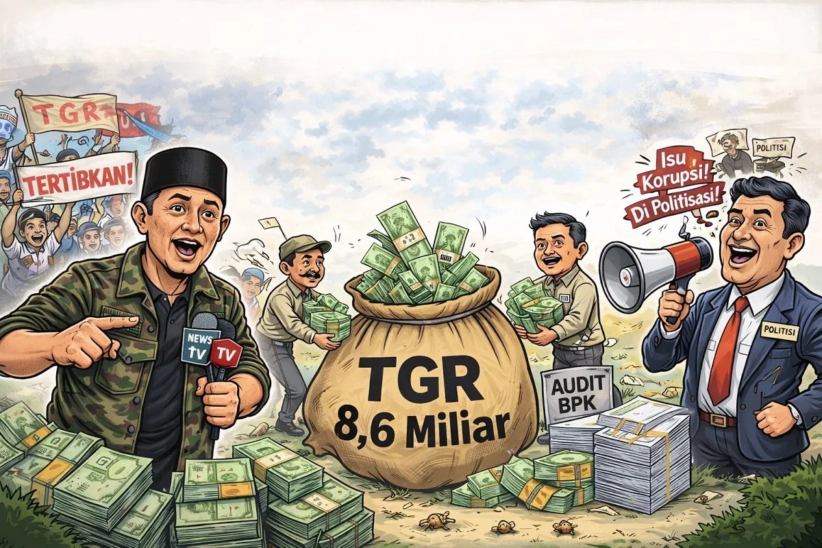 TGR Disdik Jangan Dipolitisasi, Progres Pengembalian Terus Berjalan