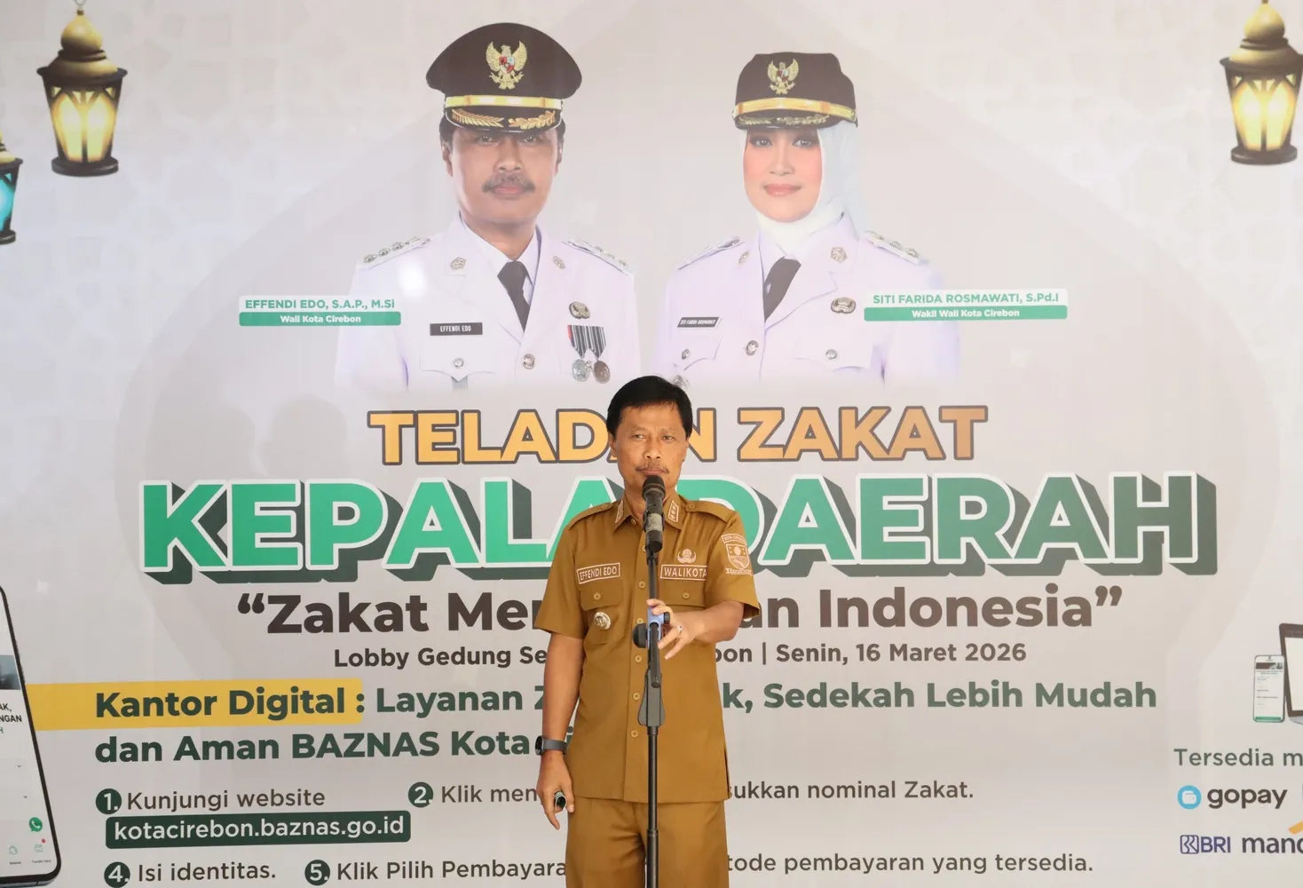 Wali Kota Resmikan Layanan Pembayaran Zakat 2026, Ajak ASN dan Masyarakat Berbagi Melalui BAZNAS